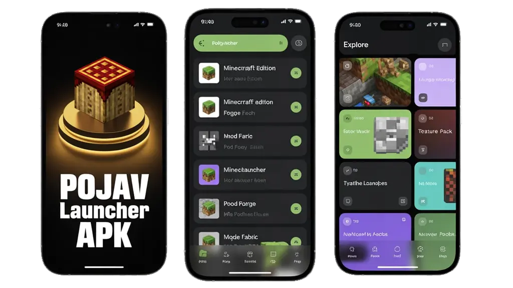 O que é o Pojav Launcher APK